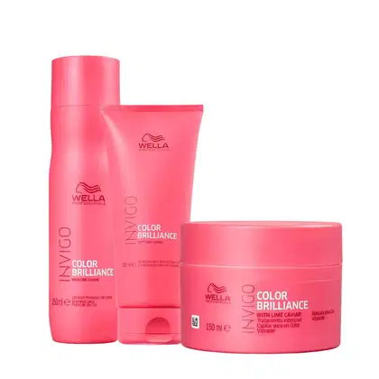 Imagem do produto Kit Wella Professionals Invigo Color Brilliance Home Care Trio (3 Produtos)