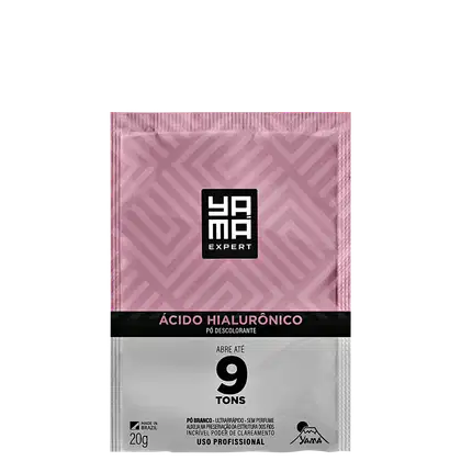 Imagem do produto Yamá Expert Ácido Hialurônico 9 Tons - Pó Descolorante 20g