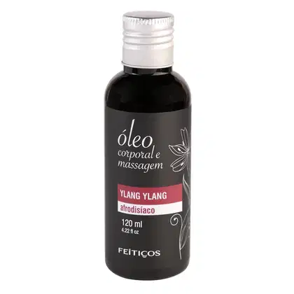 Imagem do produto Óleo Corporal e Massagem Ylang Ylang Afrodisíaco 120ml Feitiços