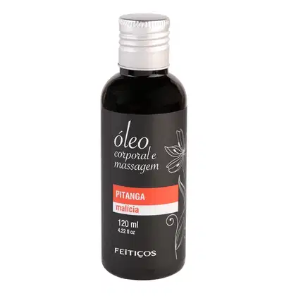Imagem do produto Óleo Corporal Feitiços pra Massagem Malicia Pitanga de 120ml