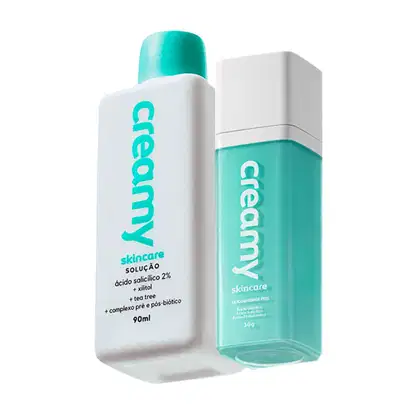 Imagem do produto Kit Creamy Skincare Glicointense Peel e Ácido Salicílico (2 Produtos)