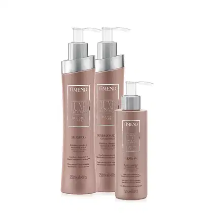 Imagem do produto Kit Amend Luxe Creations Blonde Care Essencial (3 Produtos)