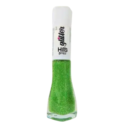 Imagem do produto HITS Coleção Diamante 5Free Verde Aurora - Esmalte Glitter 8ml