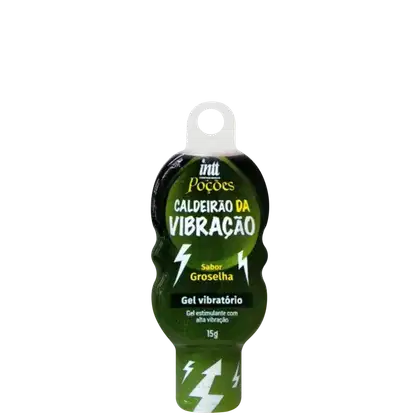 Imagem do produto Intt Poções Caldeirão da Vibração Groselha - Gel Excitante Vibratório 15g