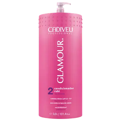Imagem do produto Cadiveu Professional Glamour Rubi - Condicionador 3L