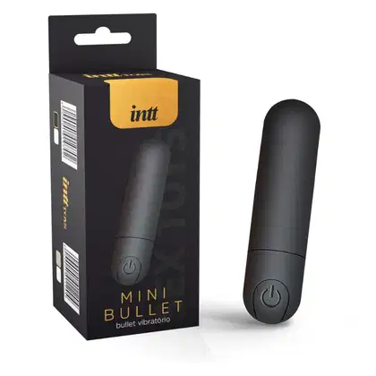 Imagem do produto Intt Preto - Mini Bullet Vibratório