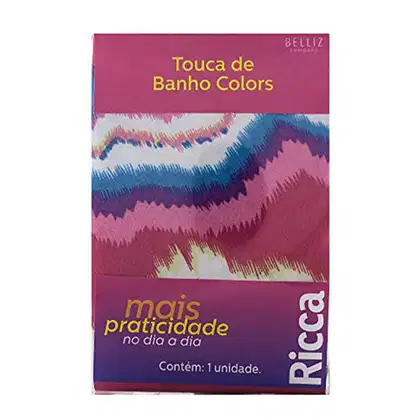 Imagem do produto Touca Banho Ricca Cetim Colors 1Un