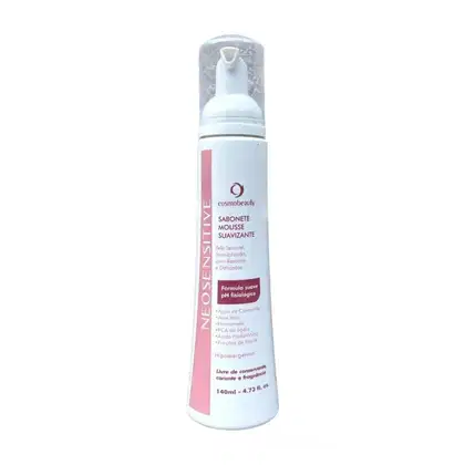 Mousse de Limpeza Neosensitive, da marca Cosmobeauty.