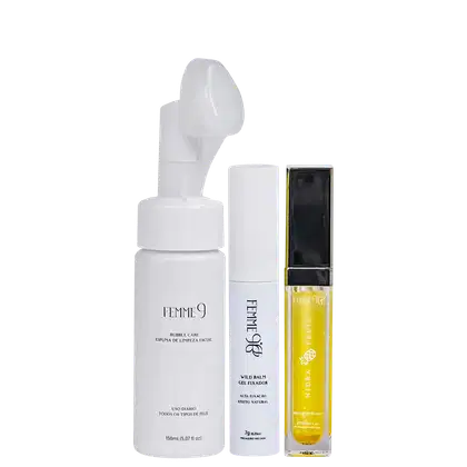 Imagem do produto Kit Femme9 Bubble Wild Hidra Fruit Abacaxi (3 Produtos)