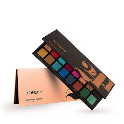 Imagem do produto Kit Océane Eyeshadow Palette 24 (2 produtos)