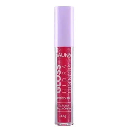 Imagem do produto Bauny Cosméticos Hidra Luminous 3D Blossom Glow - Gloss Labial 3,5g