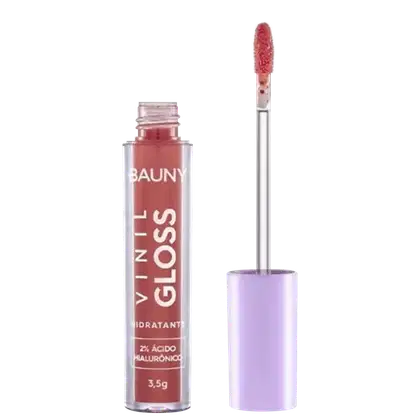 Imagem do produto Bauny Cosméticos Vinil Gloss Malva Frio Be Brave - Gloss Labial 3,5g