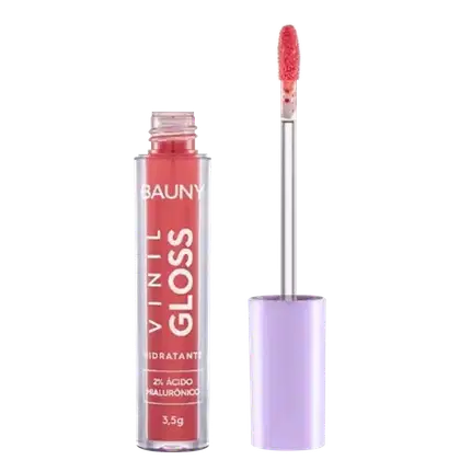 Imagem do produto Bauny Cosméticos Vinil Gloss Nude Caramelo Be Free - Gloss Labial 3,5g