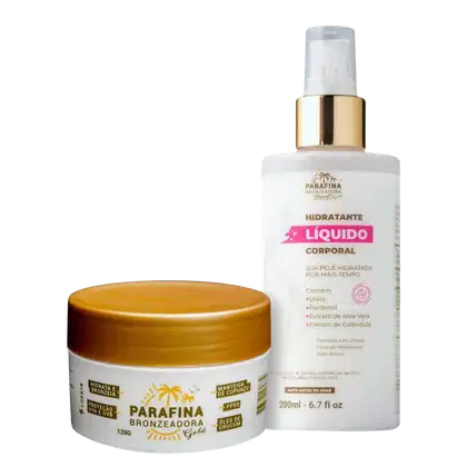 Imagem do produto Parafina Bronzeadora Gold 120G Hidratante Líquido Relaxante