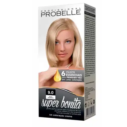Imagem do produto TINTURA PROBELLE SUPER BONITA 9.0 LOURO ULTRACLARO