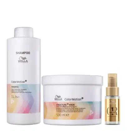 Imagem do produto Kit Wella Professionals Color Motion+ Combo Oil Trio (3 Produtos)
