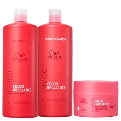 Imagem do produto Kit Wella Professionals Brilliance Combo Salon Trio (3 Produtos)