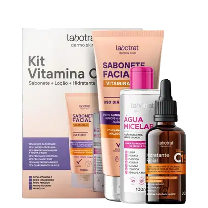 Kit Labotrat Vitamina C, 3 produtos.