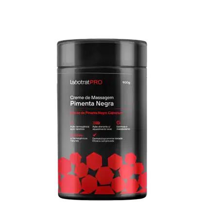 Imagem do produto Creme de Massagem Pimenta Negra 900g LabotratPRO
