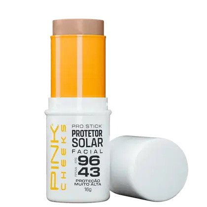Imagem do produto Pink Cheeks Pro Stick FPS96 Pro15 - Protetor Solar em Bastão com Cor 16g