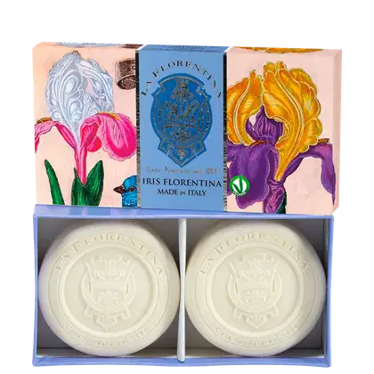 Kit La Florentina Iris com 2 unidades de sabonetes