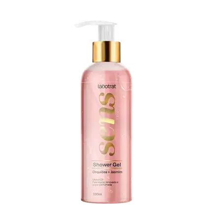 Gel de Banho Labotrat Sens Orquídea & Jasmim, 230ml.