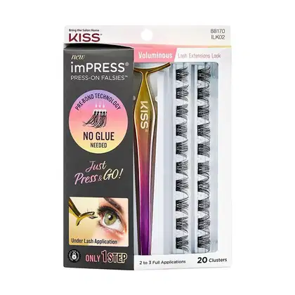 Imagem do produto Kit Kiss New York ImPRESS Press-on Falsies Voluminous (2 Produtos)