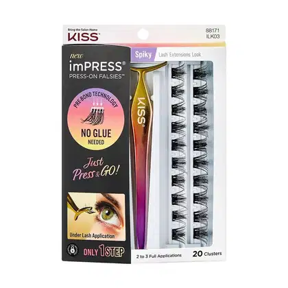 Imagem do produto Kit Kiss New York ImPRESS Press-on Falsies Spiky (2 Produtos)