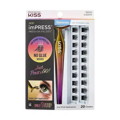 Imagem do produto Kit Kiss New York ImPRESS Press-on Falsies Glamorous (2 Produtos)