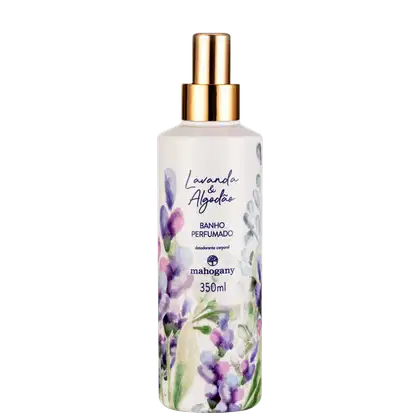 Desodorante Corporal Mahogany Lavanda & Algodão, 350ml.