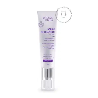 Imagem do produto Extratos da Terra Serum Clareador M-Solution 30ml - Normal