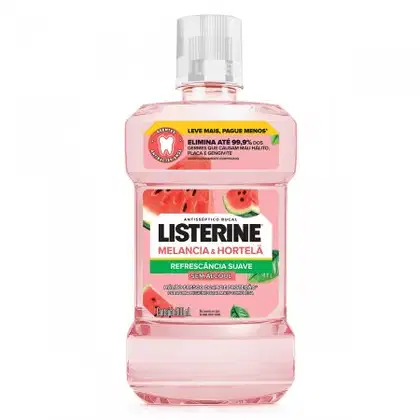 Imagem do produto Listerine Melancia & Hortelã Sem Álcool 500ml
