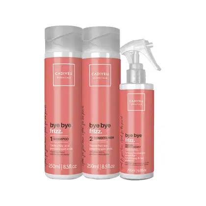 Imagem do produto Kit Cadiveu Essentials Bye Bye Frizz Trio Home Care (3 Produtos)