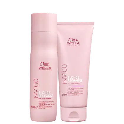 Imagem do produto Kit Wella Professionals Invigo Blonde Recharge (2 Produtos)
