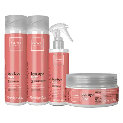 Imagem do produto Kit Cadiveu Essentials Bye Bye Frizz Home Care (4 Produtos)