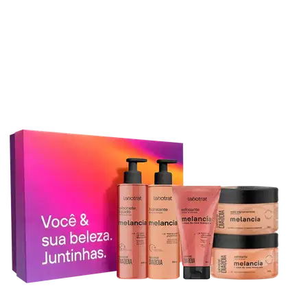 Imagem do produto KIT DIA A DIA EXPERIENCIA DE BANHO MELANCIA C/ 5 ITENS  LABOTRAT