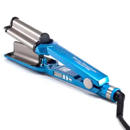 Modelador de Cachos Triondas Deep Waver Nano Titanium da marca Babyliss Pro.