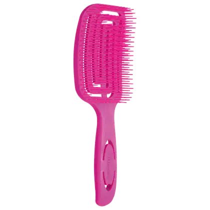 Escova de Cabelo Raquete Wet & Dry, da marca Ricca.
