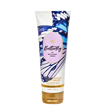 Loção Hidratante Corporal Bath & Body Works Butterfly, 226g.