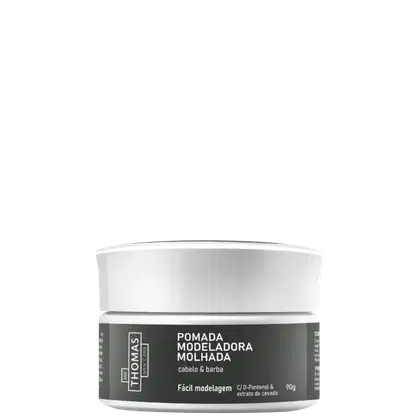 Imagem do produto Pomada Modeladora Molhada Mr Thomas Labotrat Men Care 90g Cabelo e Barba