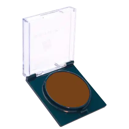 Blush Cremoso Brownie da Petrizi Makeup na tonalidade marrom.