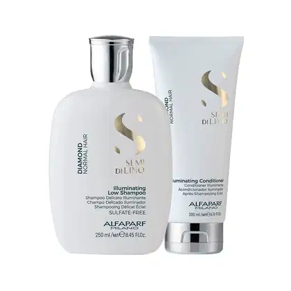 Imagem do produto Kit Alfaparf Semi Di Lino Diamond Essential Duo (2 Produtos)