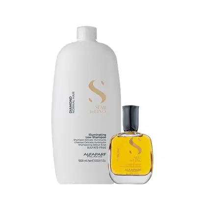 Imagem do produto Kit Alfaparf Semi Di Lino Diamond Cristalli Care Salon (2 Produtos)