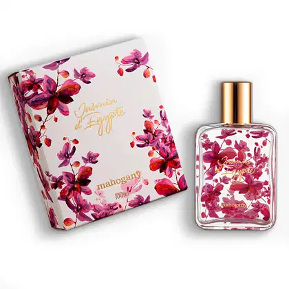 Desodorante Colônia Feminino Jasmin d'Egypte Mahogany, 100ml.
