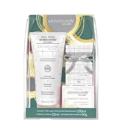 Imagem do produto Kit Giovanna Baby Blanc Vanilla Loção 200ml + Colônia 20ml + Sabonete 90g