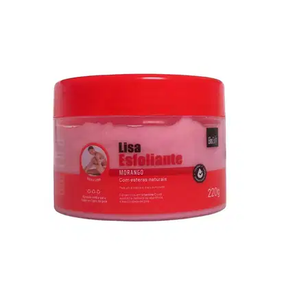 Esfoliante Corporal Lisa Morango Bio Soft