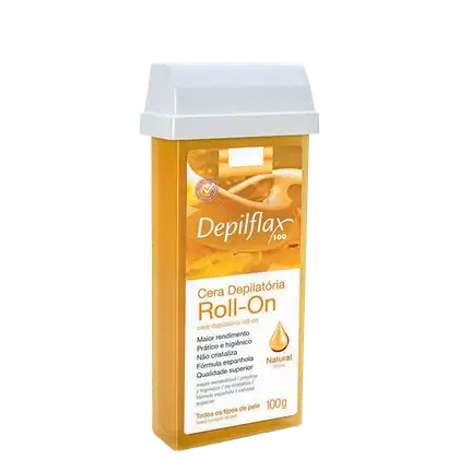 Imagem do produto Depilflax Natural Refil - Cera Depilatória Roll-On 100g