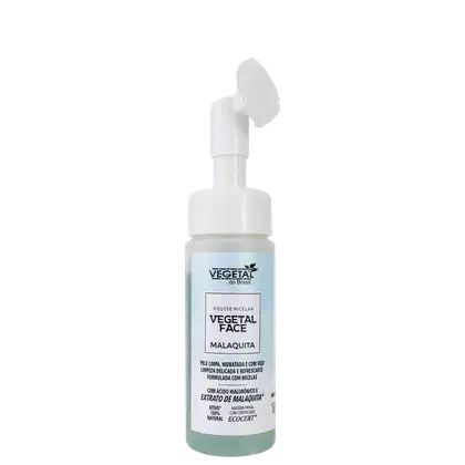Imagem do produto Vegetal do Brasil Vegetal Face Malaquita - Mousse Facial Micelar 160ml