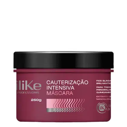 Máscara Capilar iLike Professional Cauterização Intensiva, 250g.