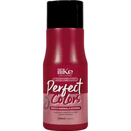 Matizador Capilar iLike Professional Perfect Colors Marsala Intenso, 300ml.